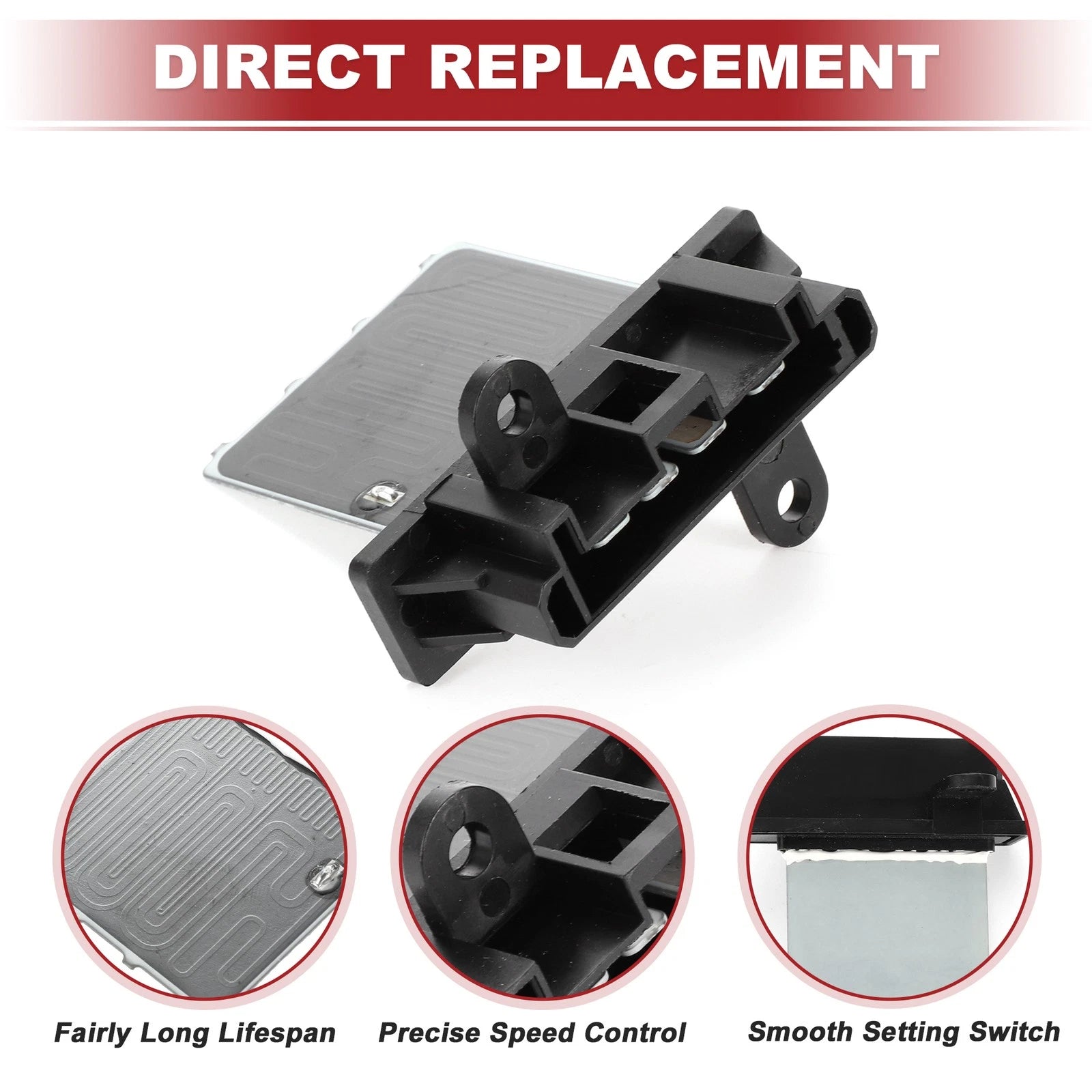 HVAC Blower Motor Resistor No. 96675861 for Chevrolet Spark (2016–2022)