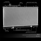 Radiator for Subaru Legacy Outback 2.5L MT (2010–2014) DPI13524