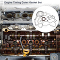Set of 2 Engine Timing Cover Gasket TCS46162 for Jeep Wrangler (2012–2016)