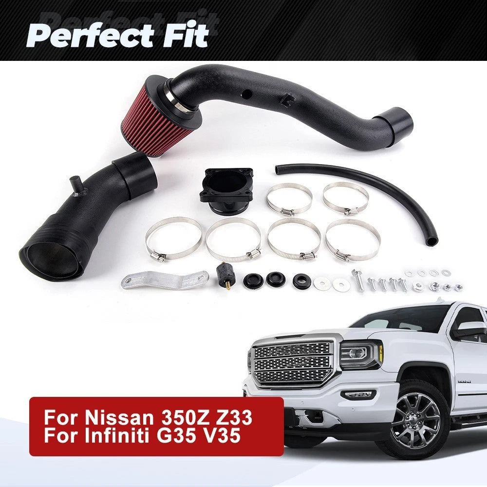 Cold Air Intake Induction Pipe and Filter for Nissan 350Z Z33 Infiniti G35