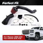 Cold Air Intake Induction Pipe and Filter for Nissan 350Z Z33 Infiniti G35