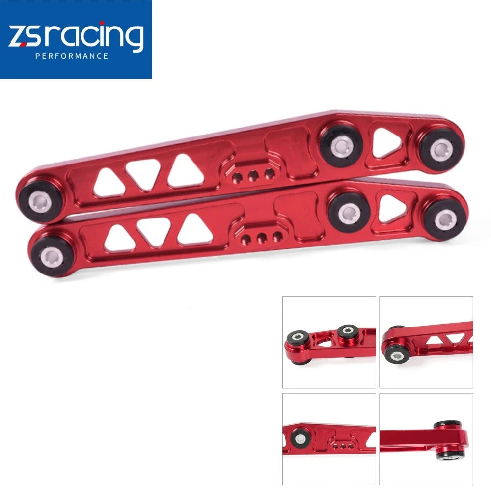 Red Pair Rear Lower Control Arm for Honda Civic EG (1992–1995) Acura Integra (1994–2001)
