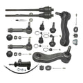 Set of 4 Moog Front Tie Rod Ends, Ball Joints, Idler & Pitman Arms for Cadillac Chevrolet