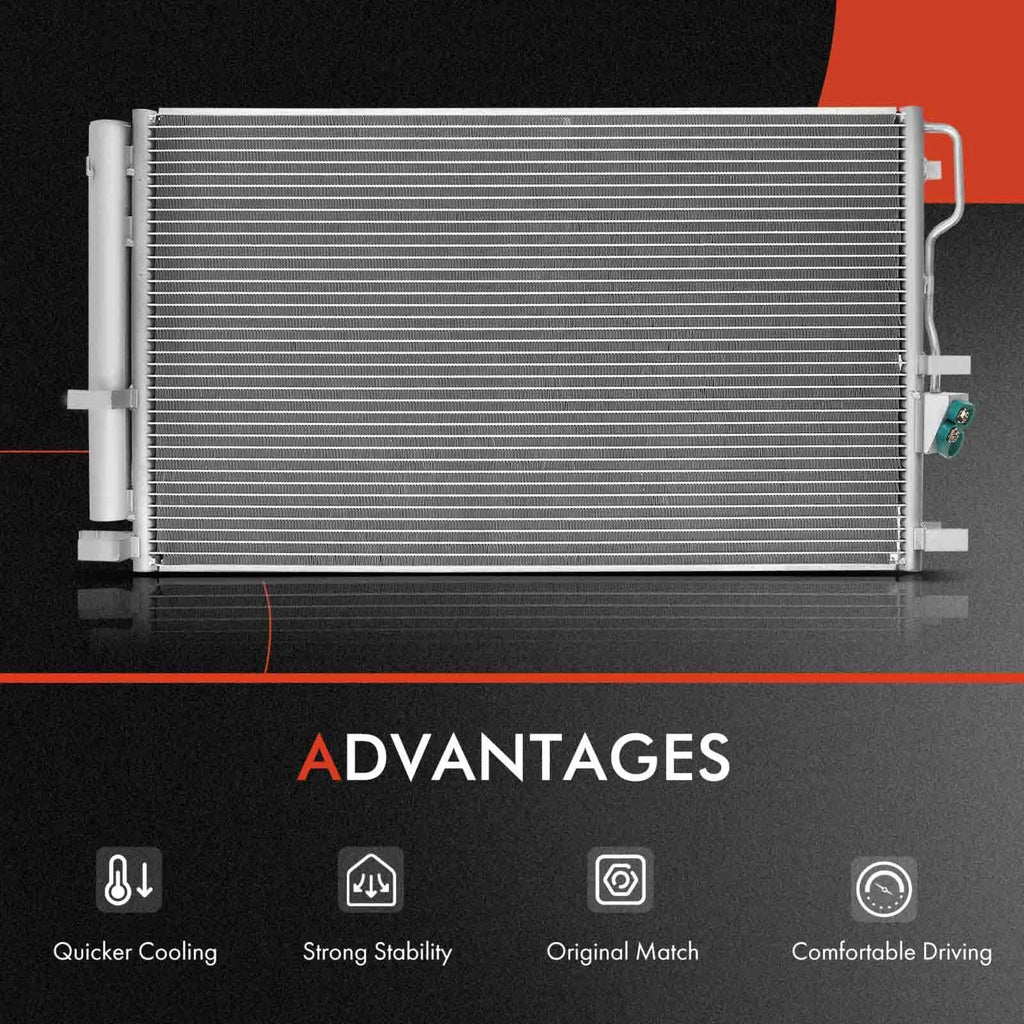 AC condenser and dual cooling fan kit for Nissan Altima (2019)