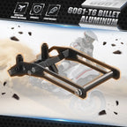 NICECNC Handlebar Extension Mount GPS Holder Bracket for Ducati DesertX (2022–2024)