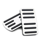 2X Stainless Steel Brake Gas Pedal Covers for Haval H2 H4 H6 M6 F5 (2014–2023)