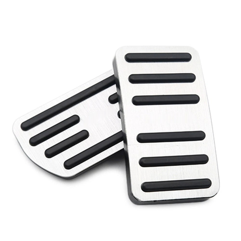2X Stainless Steel Brake Gas Pedal Covers for Haval H2 H4 H6 M6 F5 (2014–2023)
