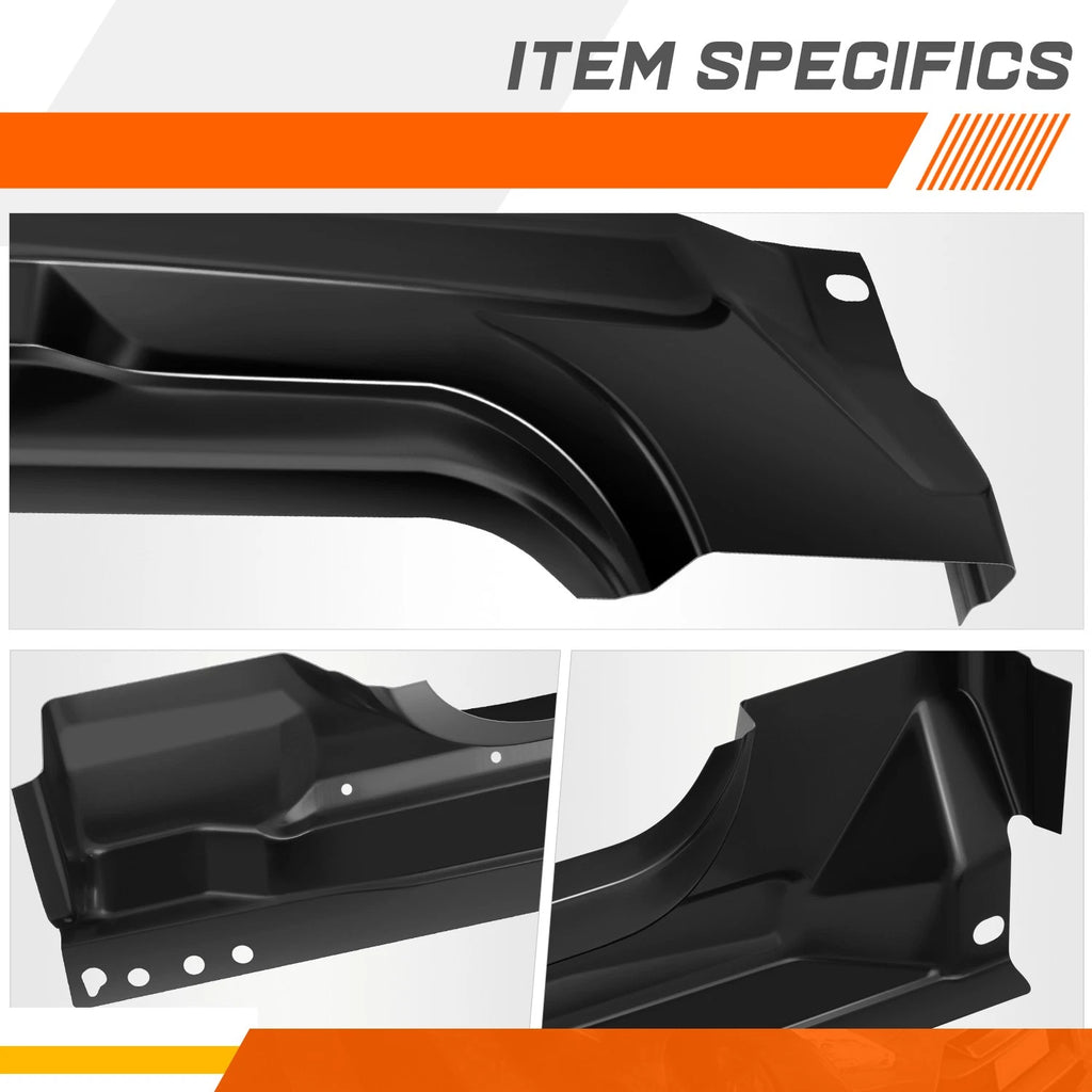 2Pcs Fixed Back Racing Bucket Seats for Universal Fit (Racing)