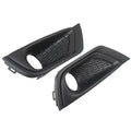 Left & Right Front Bumper Fog Light Covers for Jeep Compass (2017-2020)