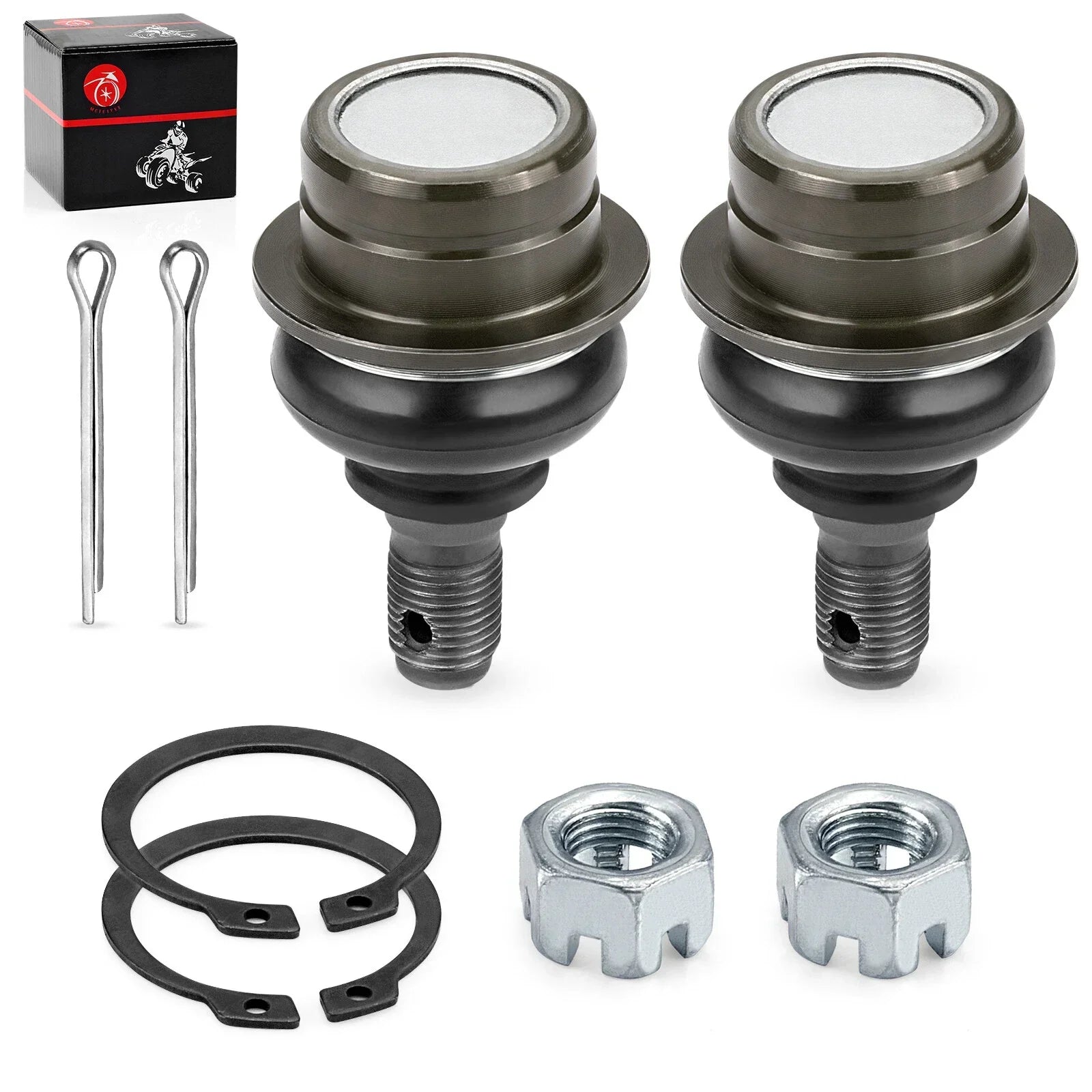 2 x Front Upper A-Arm Ball Joint for Suzuki Ozark 250 LTF250 (1999–2002)