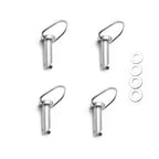 Fastener Saddlebag Mounting Pin Stud Bolt for Harley Touring FLHR FLH (2014–2023)