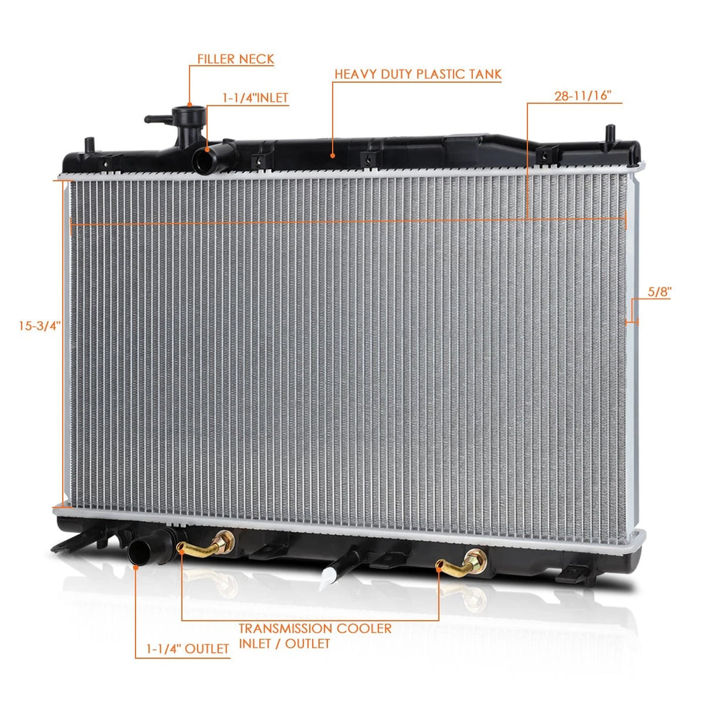 Aluminum Core Radiator for Honda CR-V (2007–2009) DPI-13031