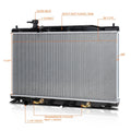 Aluminum Core Radiator for Honda CR-V (2007–2009) DPI-13031