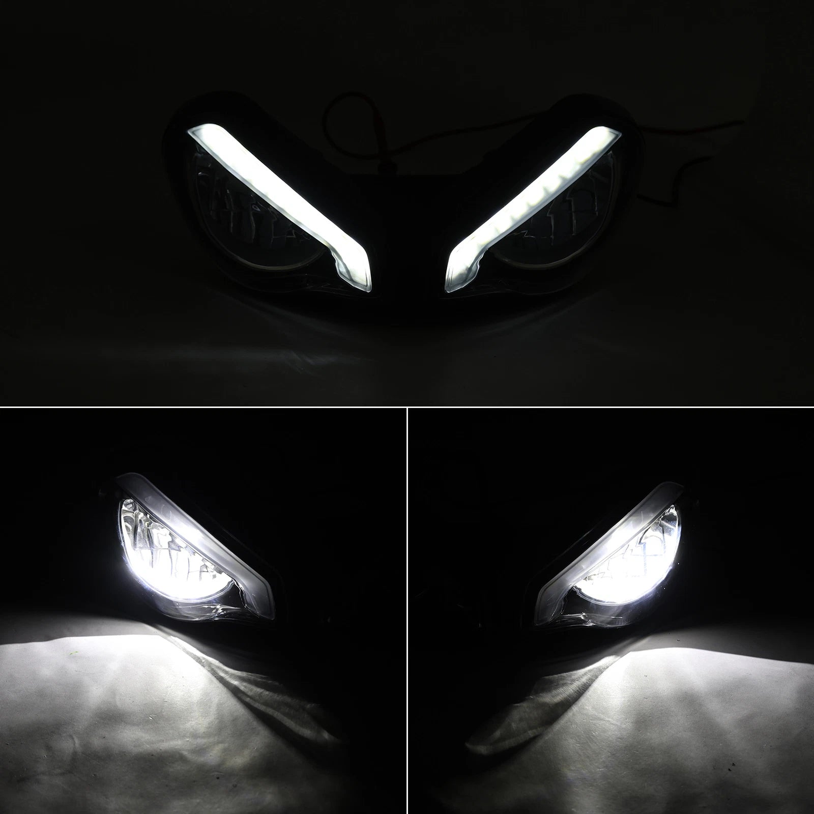 Front Headlight Lamp Assembly for Triumph Street Triple 765R/RS (2020–2022)
