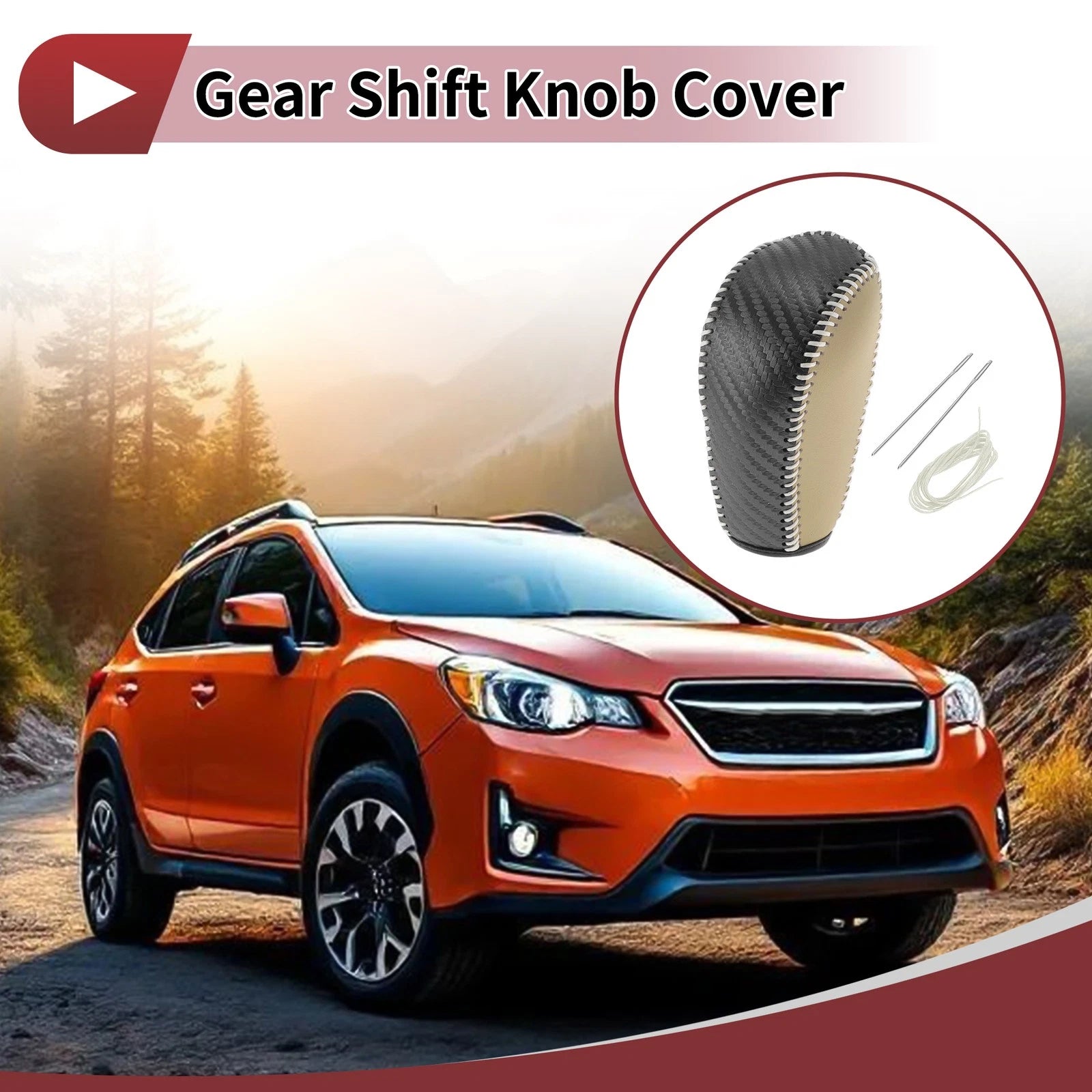 Gear Shift Knob Cover for Subaru Forester (1 Pc)