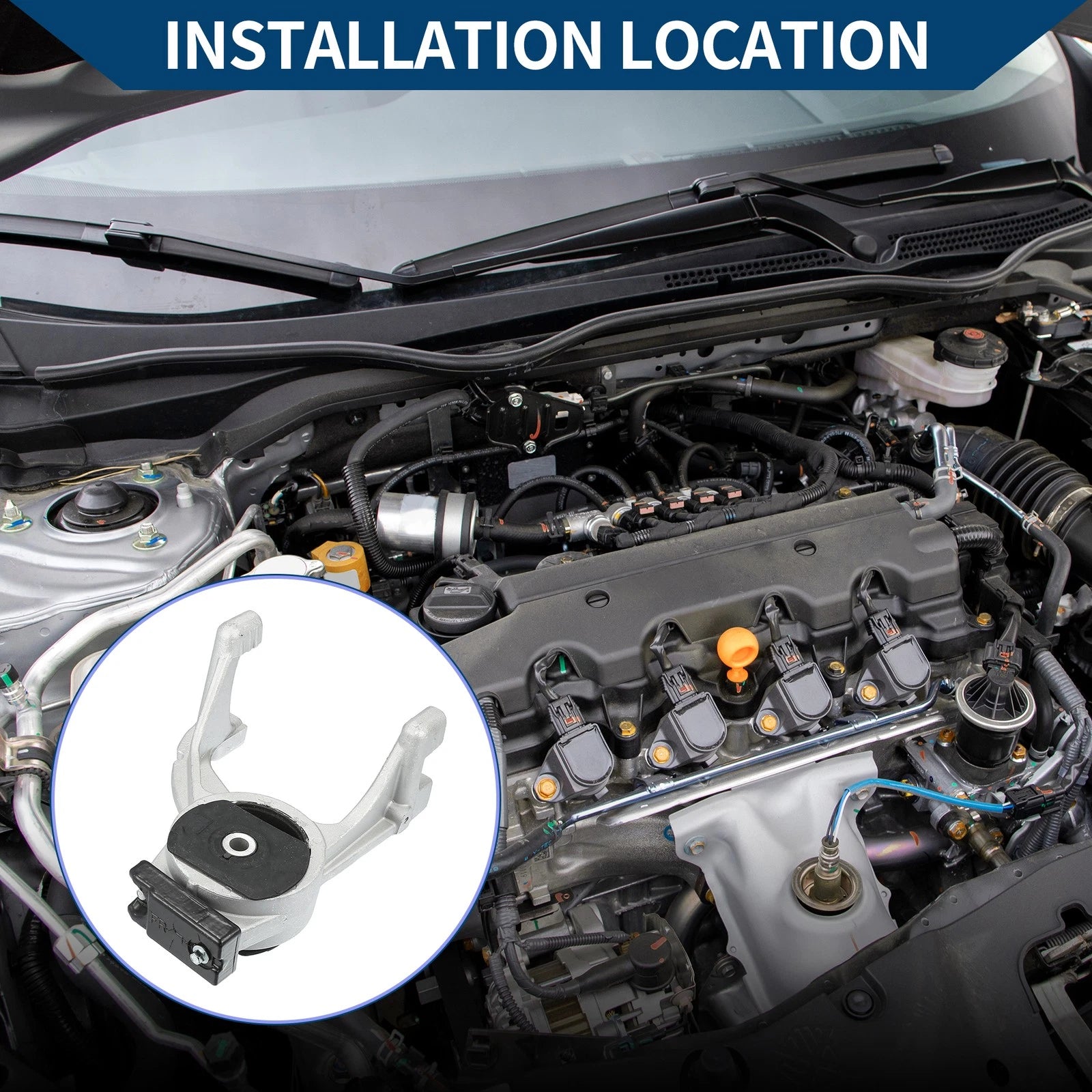 Rear Engine Motor Mount for Honda Odyssey 2.4L (2005–2008)