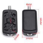 Black Zombie FootPeg Shifter Peg for Harley Street Bob FXDB (2012–2017)