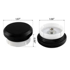 Swingarm Pivot Bolt Covers for Harley Sportster S RH1250 (2021–2026) Vivid Black