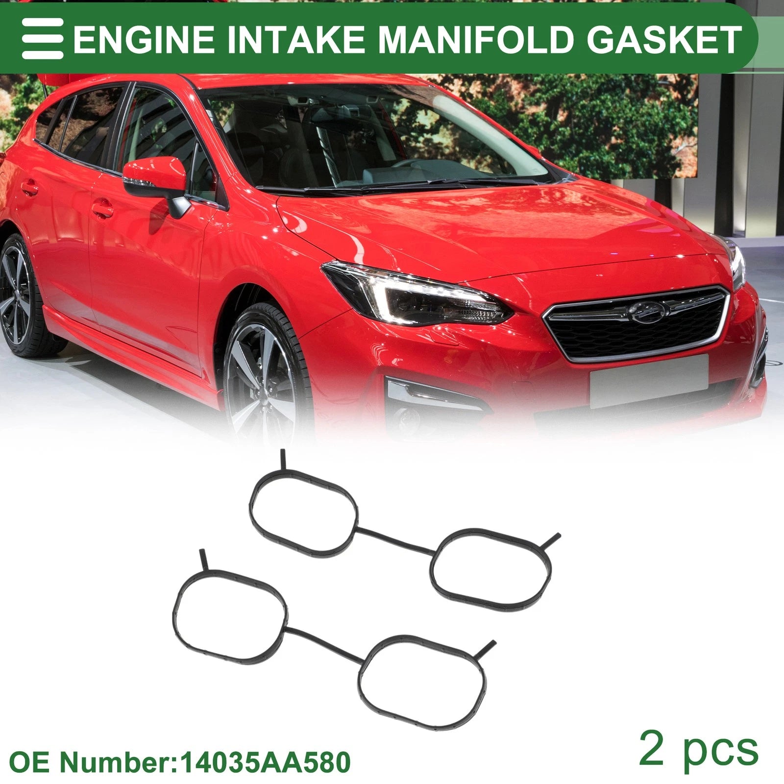 Engine Intake Manifold Gasket for Subaru Impreza (2011–2016) No. 14035AA580
