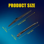 Rear Wiper Arm and Blade Set 14" for Mazda CX-9 (2009–2020)