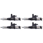 Set of 4 Fuel Injectors 086547479165 for Isuzu NPR NPR-HD 4HK1 (2001–2007)