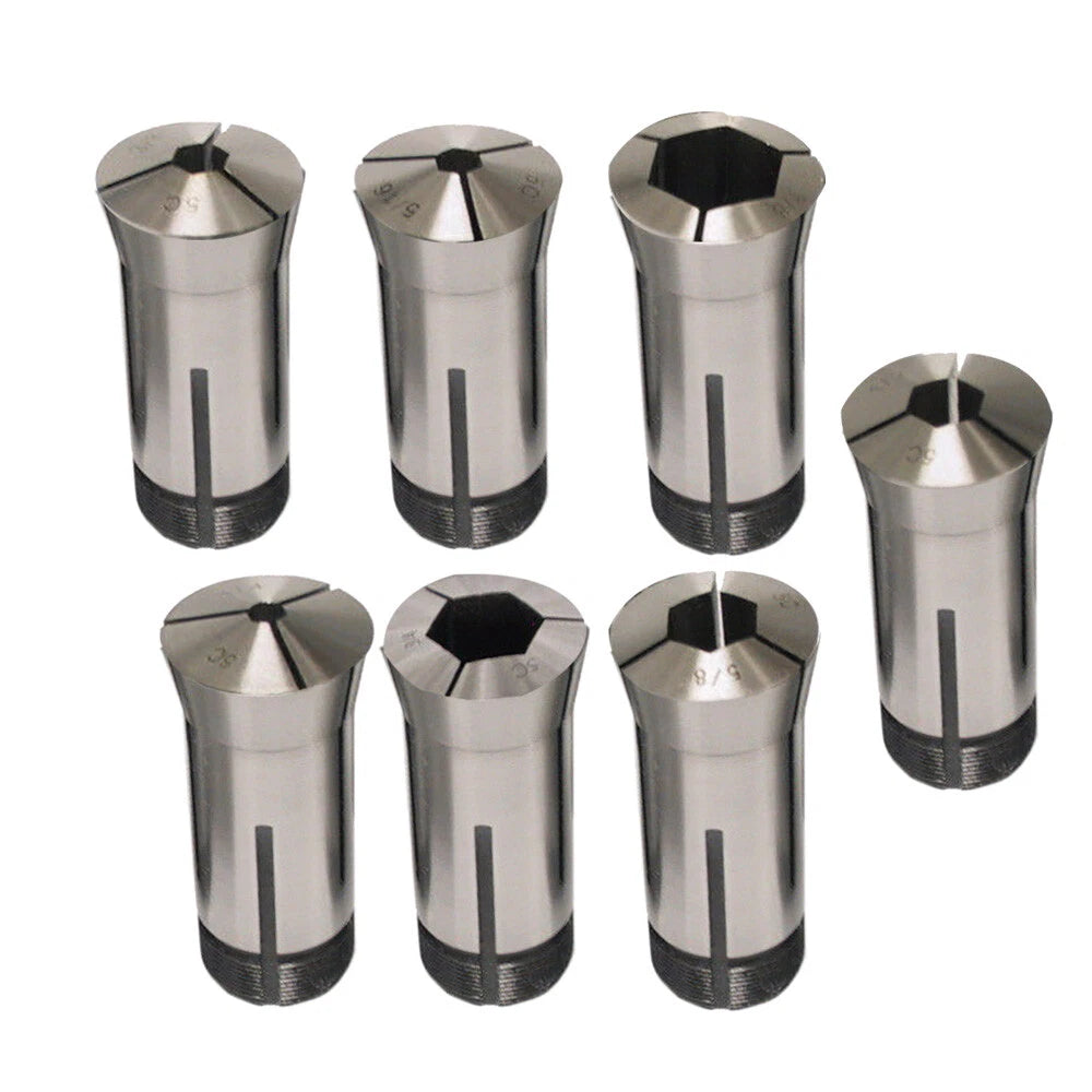 Set of 7 Collet Hex Drivers for Automotive Use (Various Models)