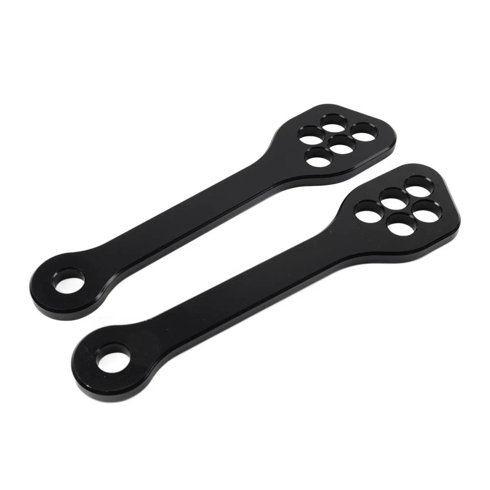 Rear Suspension Lowering Links Kit Pair for Suzuki GSX 1300 (1999–2023) Black