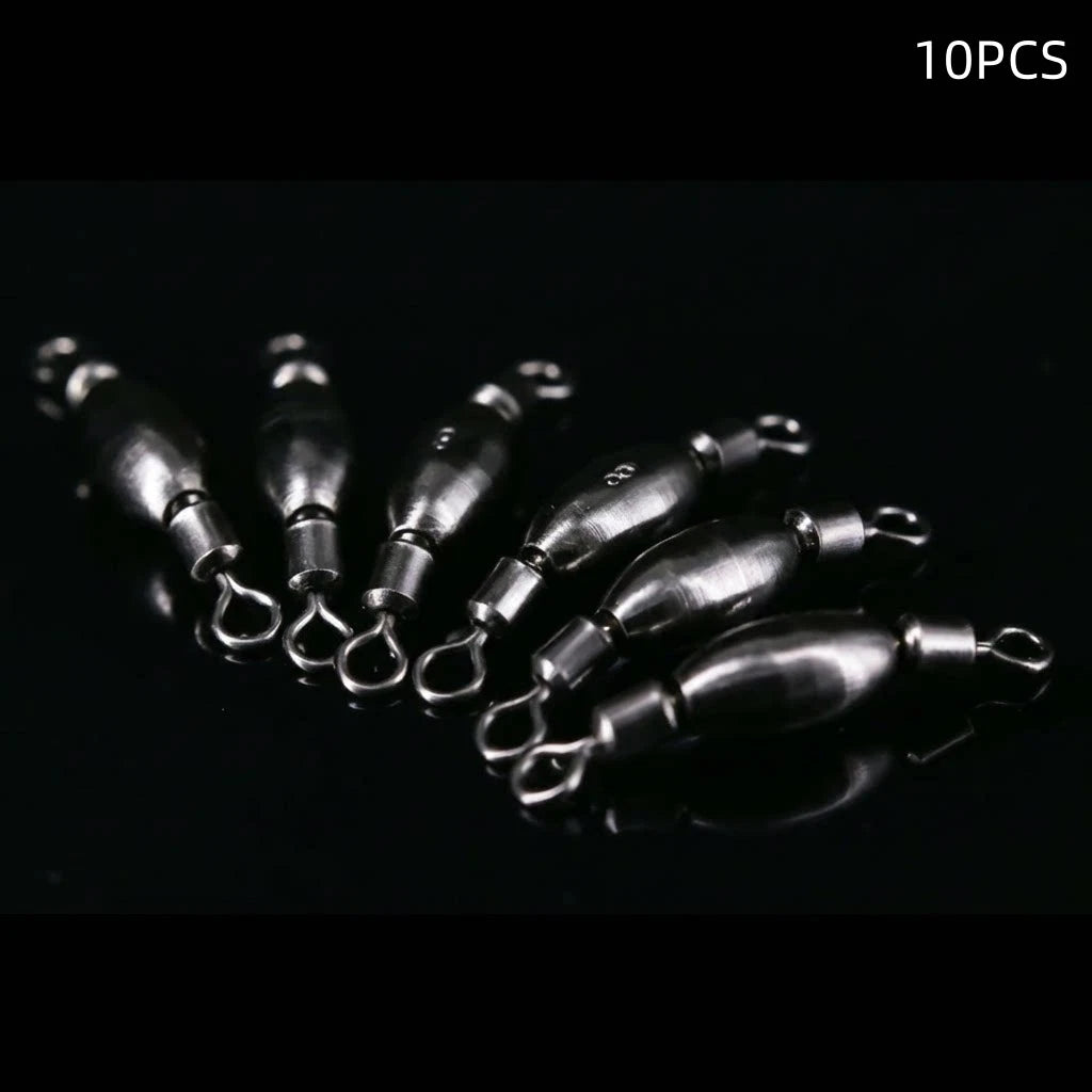10PCS Copper Fishing Connectors 8-Character Ring for Fishing Methods
