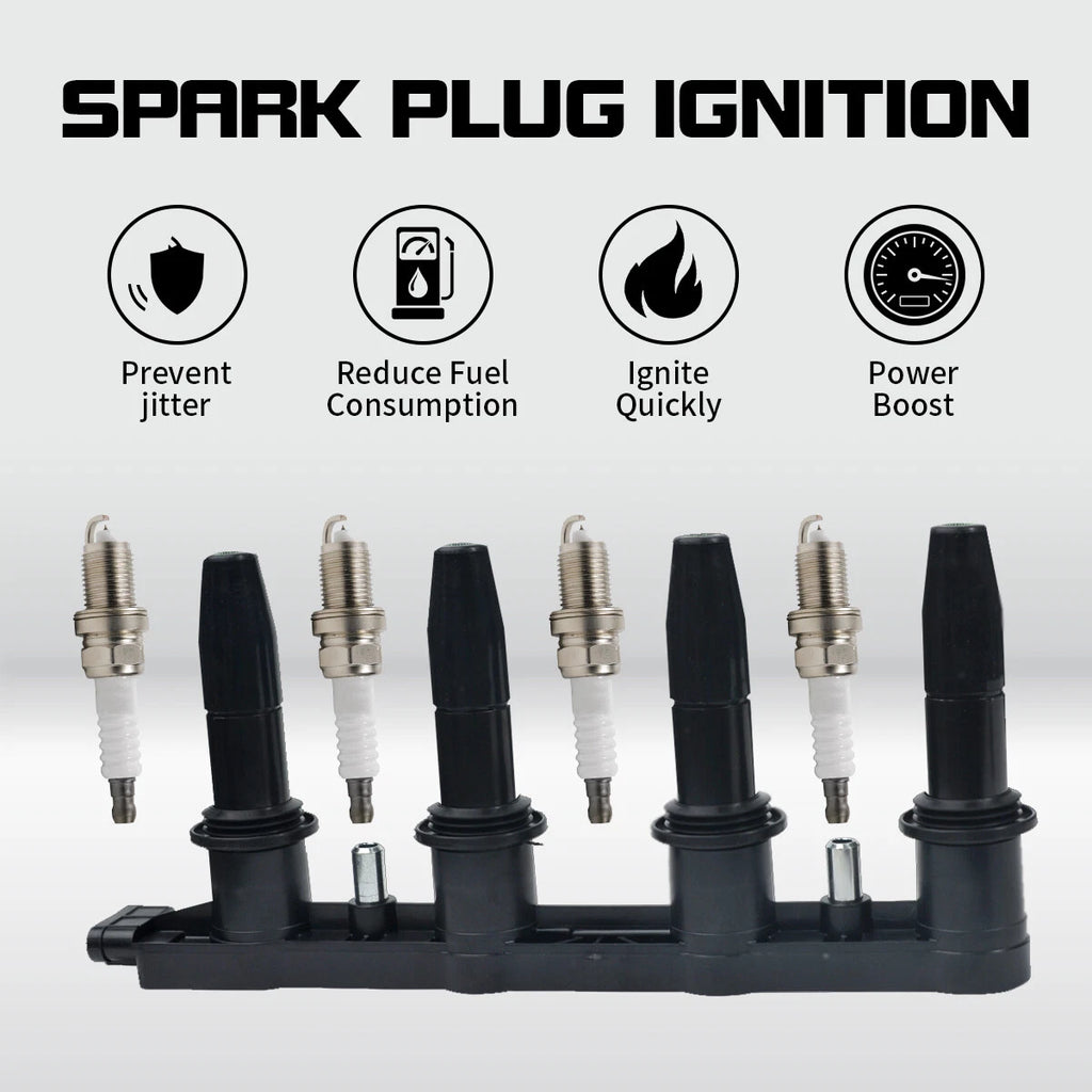 Ignition Coil & Spark Plug for Chevrolet Cruze Sonic (2011–2016) UF620