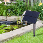 Solar Water Pump 5V 5W for Garden Fountain Decoration (No Part Numbers)