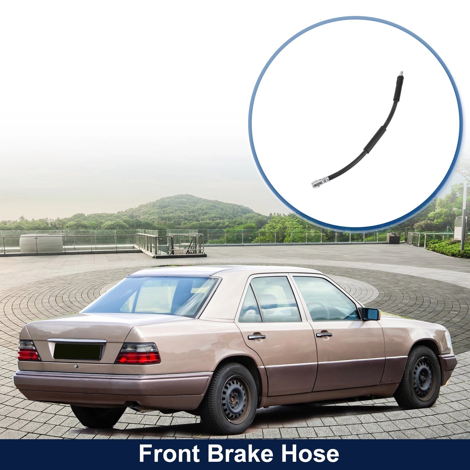 Front Brake Hose for Mercedes-Benz E-Class (2003–2009) No. 2114200848