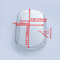 Clear PC Headlight Lens Cover for Harley Touring Road Glide (2015–2022)