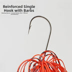 15cm Spinnerbait 24g Skirted Hook for Bass Pike Musky Snakehead