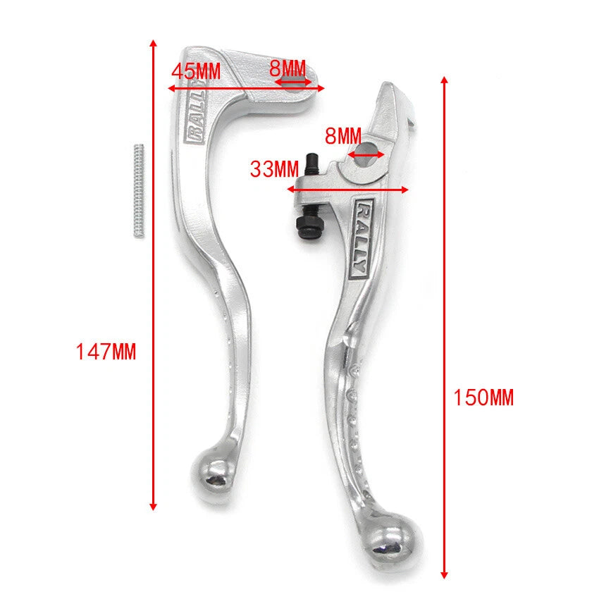 Brake Clutch Levers for Suzuki DR-Z250 DR350 DR250 DR350S TSR125 TSR200 DR-Z400 (1999–2023)