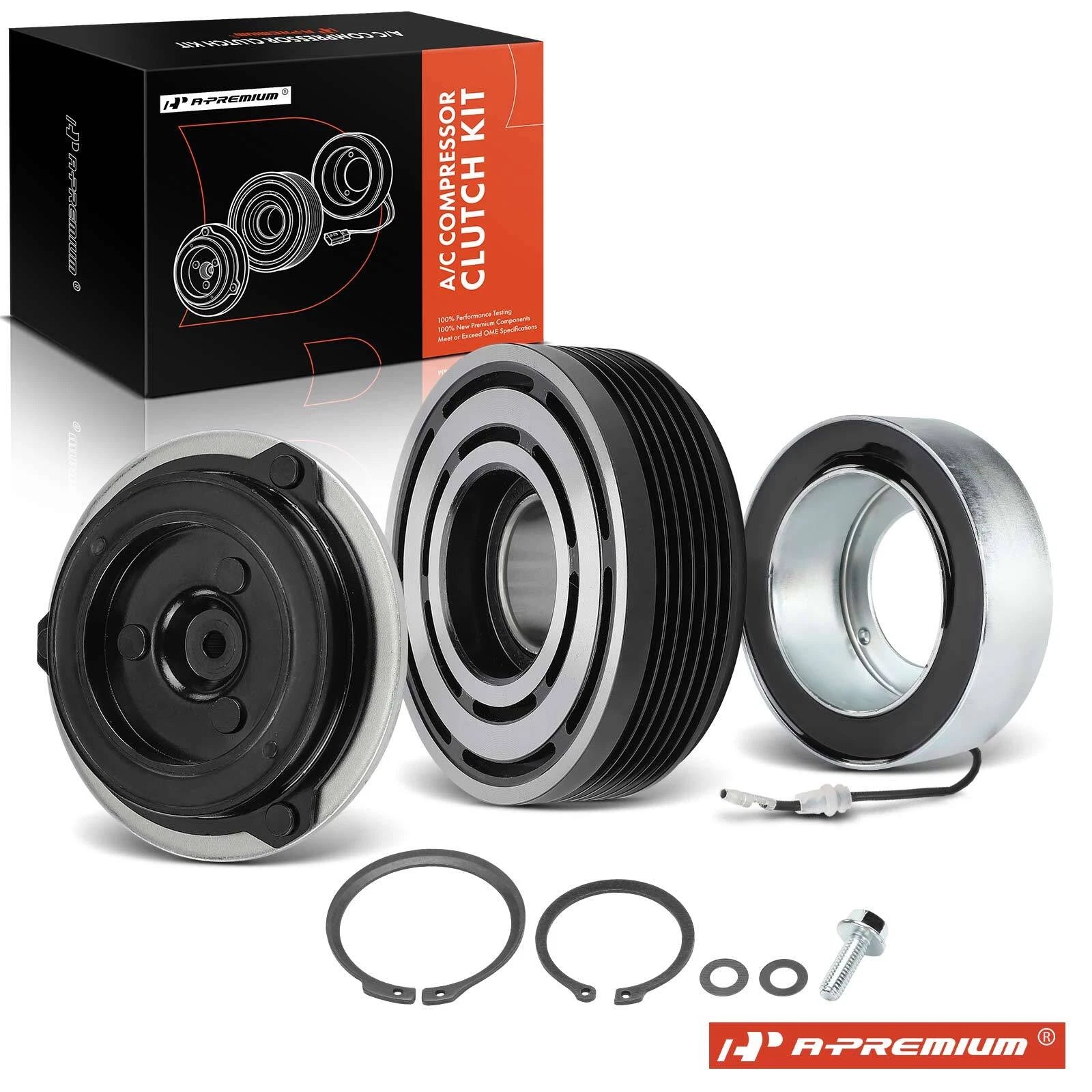 A/C Compressor Clutch Kit for BMW X3 X6 X5 (2007–2010)