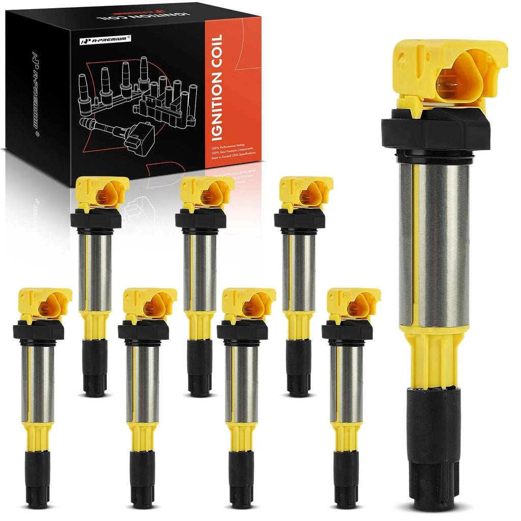 8x Ignition Coil Pack for BMW X5 545i 550i 745i 745Li 750i 650i (2000–2006)