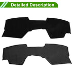 Dashboard Dash Cover Mat for Mazda3 BP (2019–2024) - Black, 1 Set
