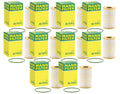 Set of 10 Engine Oil Filters HU 7035 for Audi A6 A7 A8 Quattro Q7