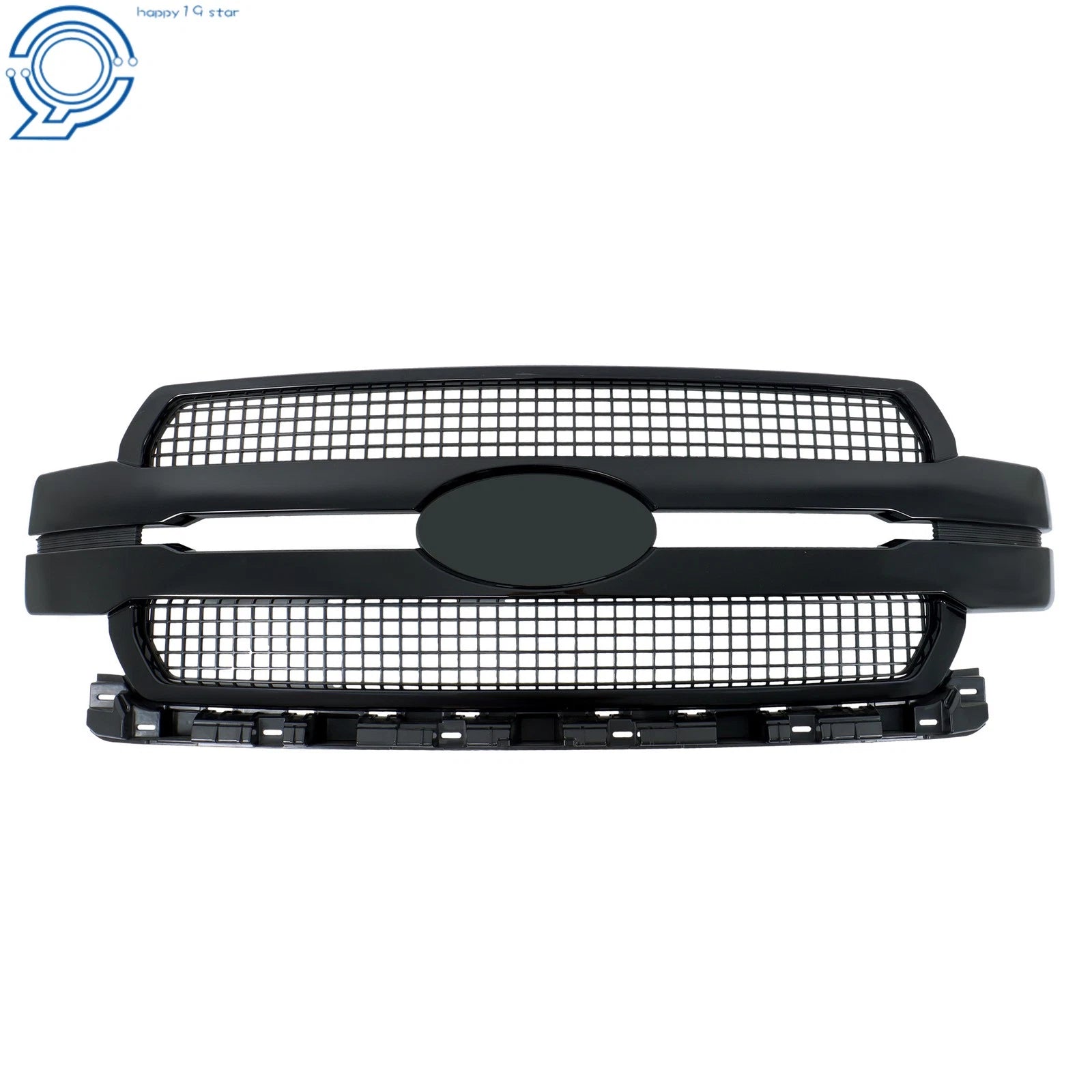 Gloss Black Front Grille for Ford F-150 Platinum (2018–2020)