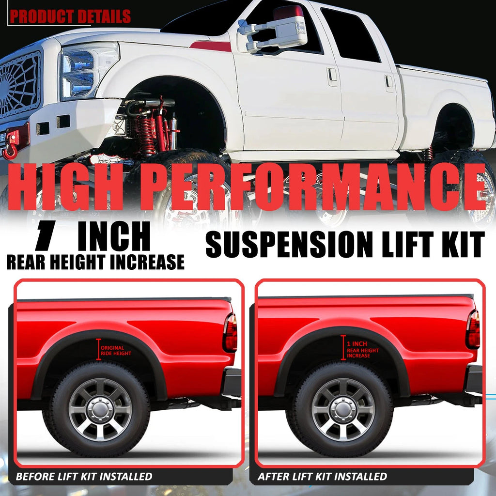 1" Rear Leveling Lift Kit for Ford F250 F350 Super Duty Excursion (1999–2022)