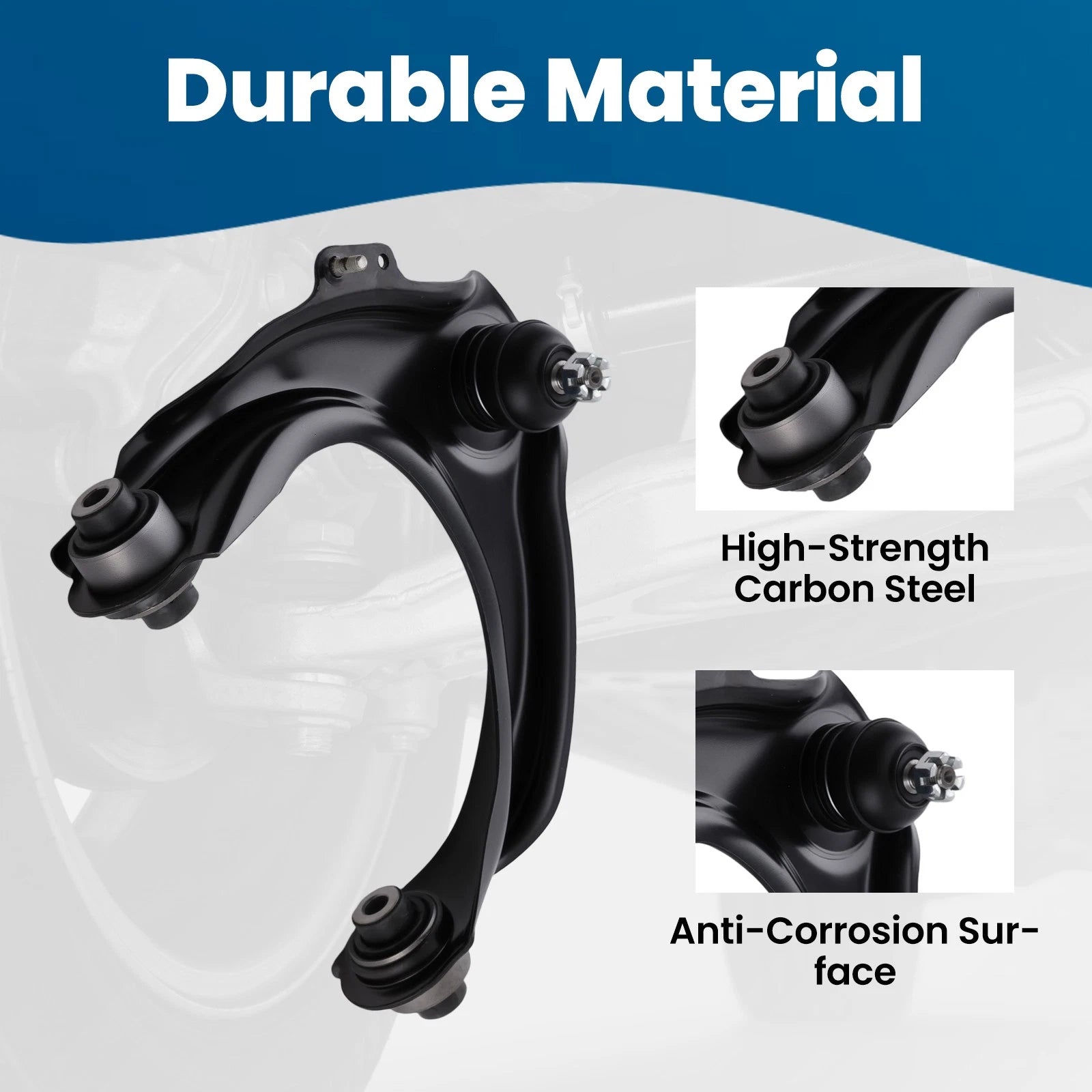 12x Front Upper Control Arms w/ Ball Joint for Honda Accord (2003–2006)