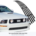 Stainless Black Billet Grille Insert for Ford Mustang GT (2005-2009)