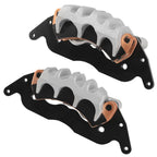 2X Front Brake Calipers & Sintered Pads for General XP 4 1000 (2017–2023) 1912474 1913240