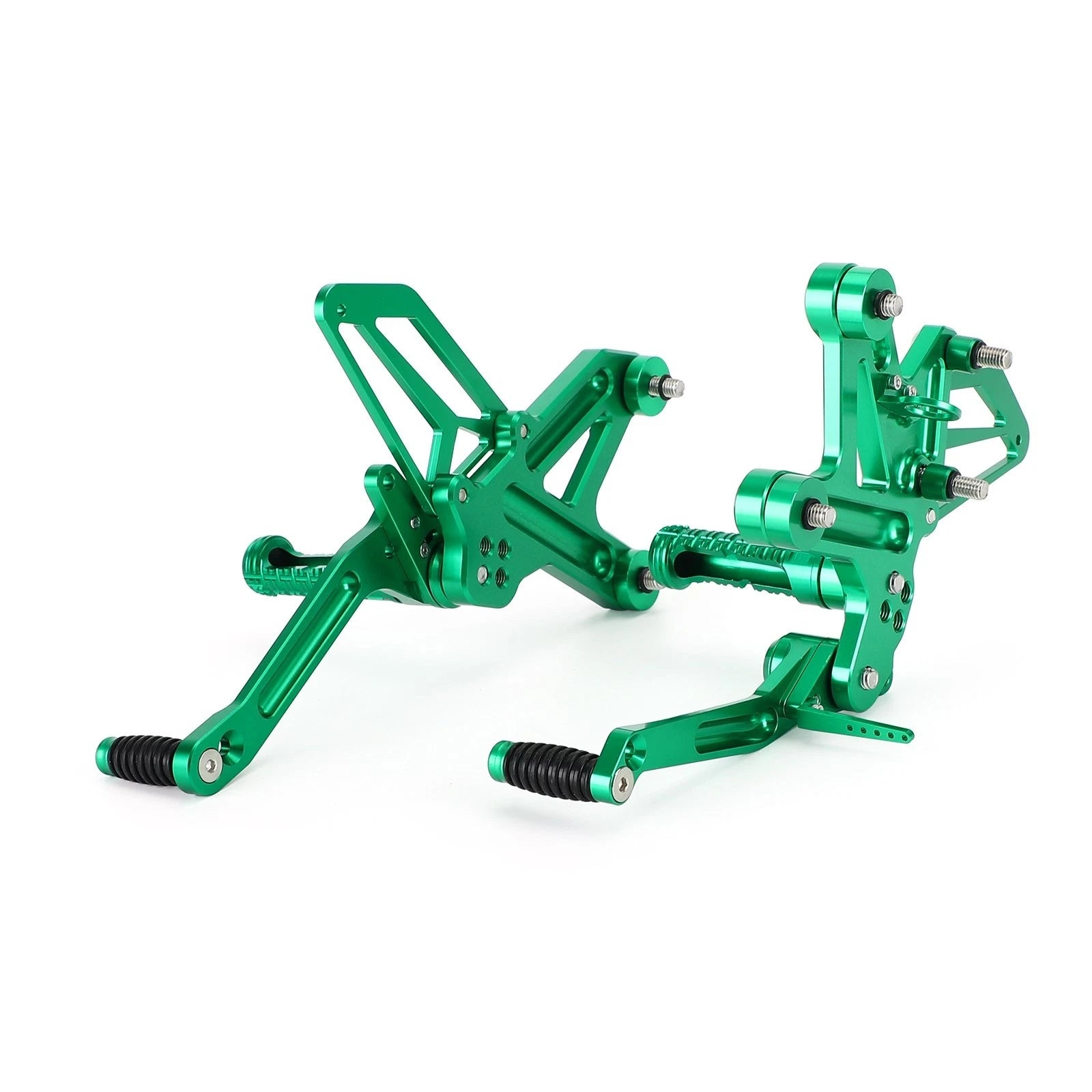 Green Rear Sets Footpegs for Kawasaki Ninja ZX-25R (2020–2021)