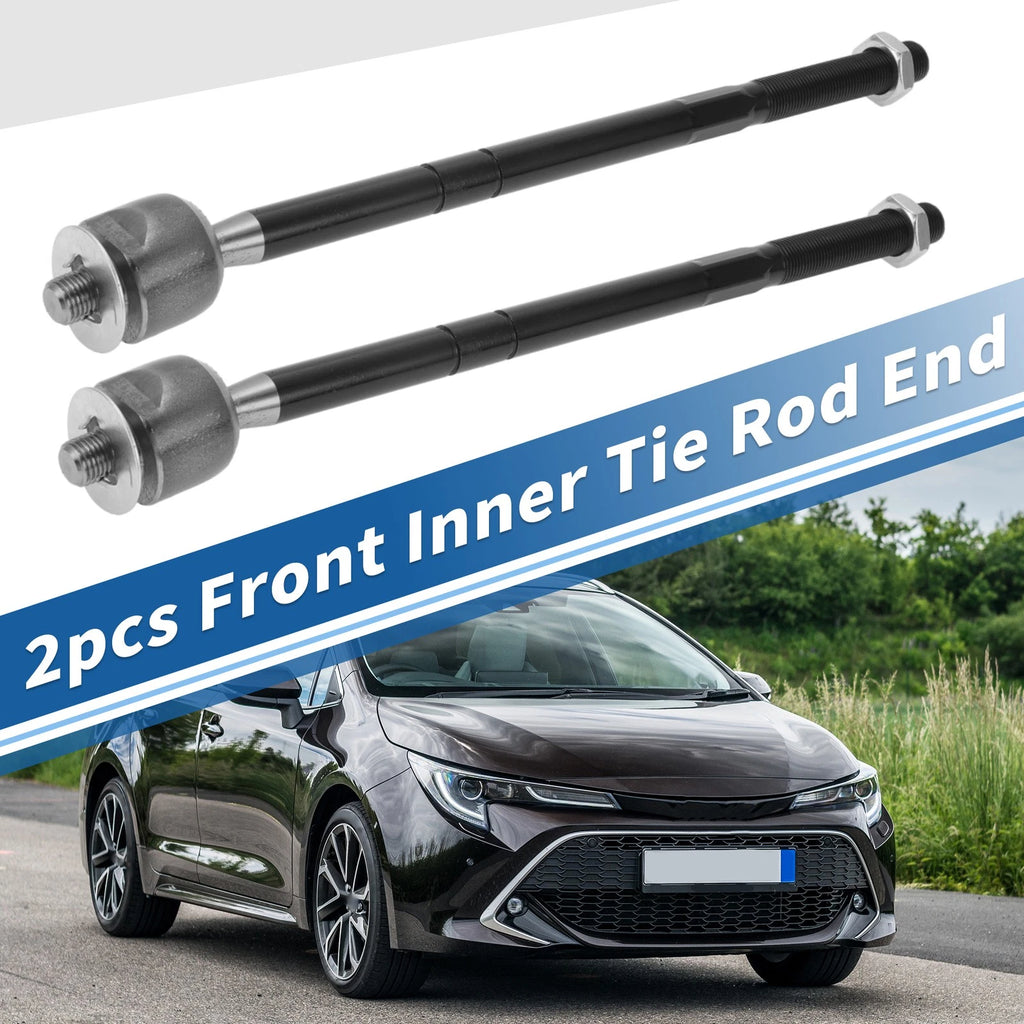 2 Pcs Front Inner Tie Rod End Links for Toyota Matrix (2003–2008) No.EV424