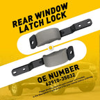 Rear Cab Quarter Windows Latch Lock for Toyota Tacoma (2001–2004)