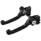 CNC Brake Clutch Levers  Pivot for Honda CRF250R CRF450R (2007-2020) Black