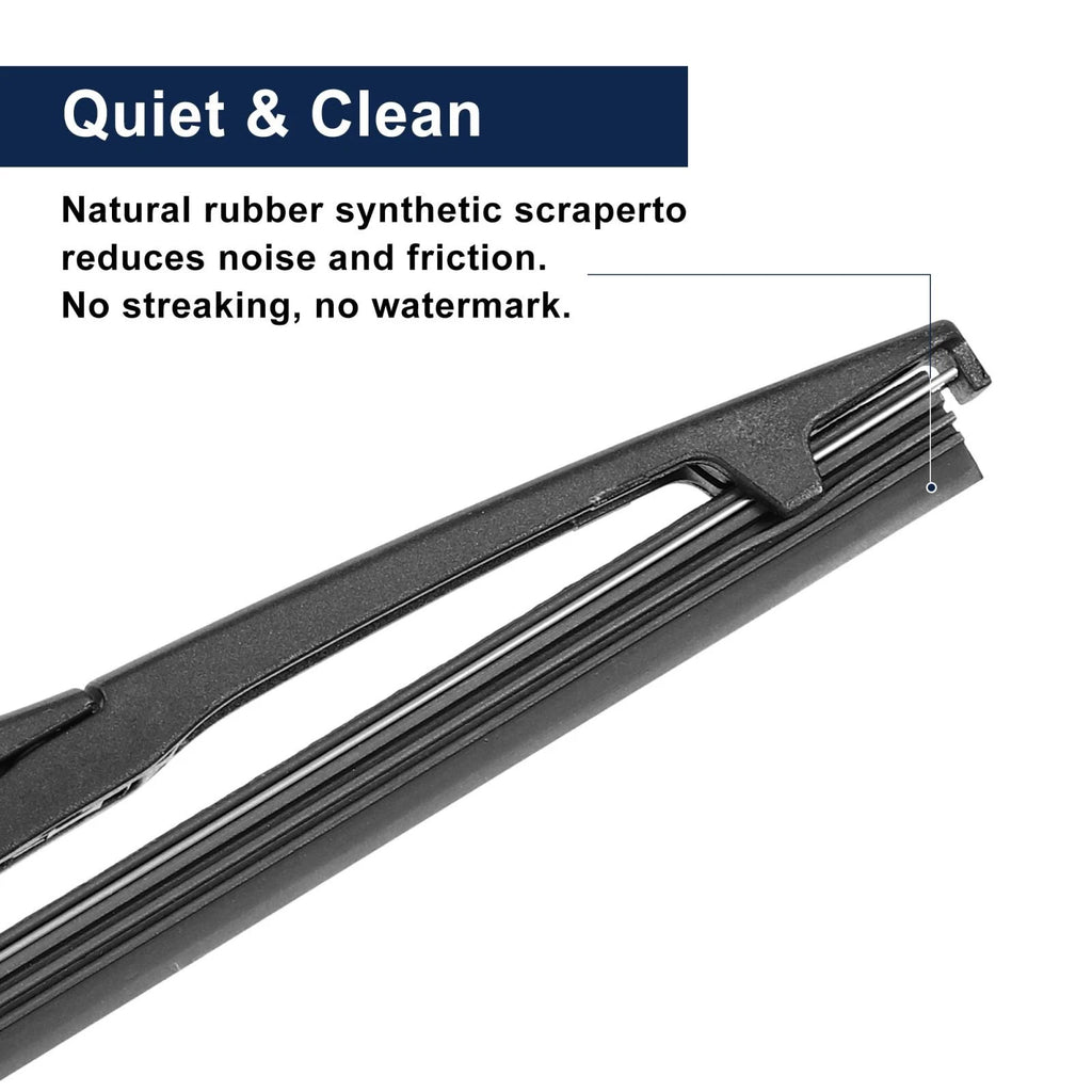 Set of 2 Rear Windshield Wiper Blade Arms for Nissan Note Mk1 E11 (2006–2012)