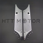 Chrome Billet Saddlebag Latch Cover for Harley Touring Models (1993–2013)
