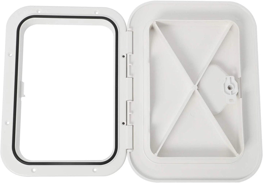 Deck Access Hatch & Lid for Marine Boat (10-5/8" X 14-3/4")